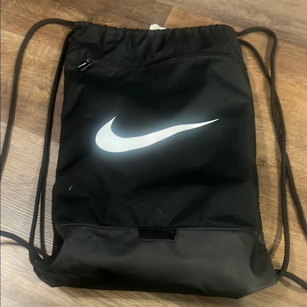 Nike Black Drawstring Bag